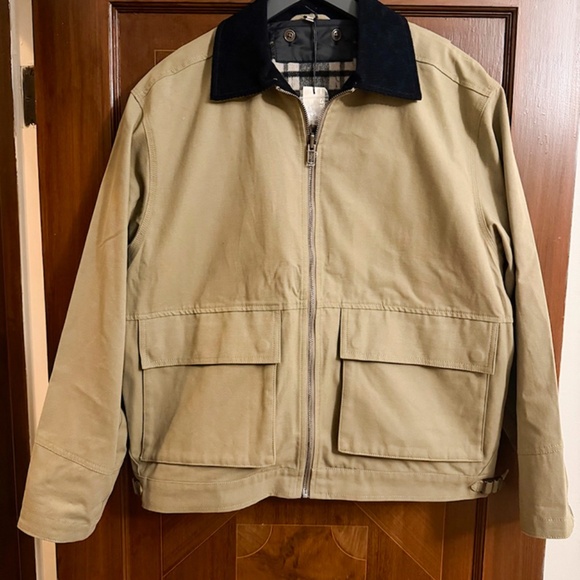NWT ALEX MILL Essex Jacket Size Medium Khaki - Picture 2 of 12